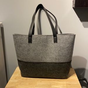 Joe Fresh Black/Grey Tote